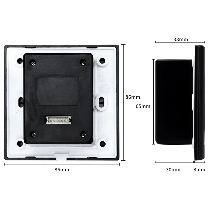 RF Card Reader Embedded RF Card Reader QR Code Access Control Card Reader,Supporting Wiegand 26/34, RS485