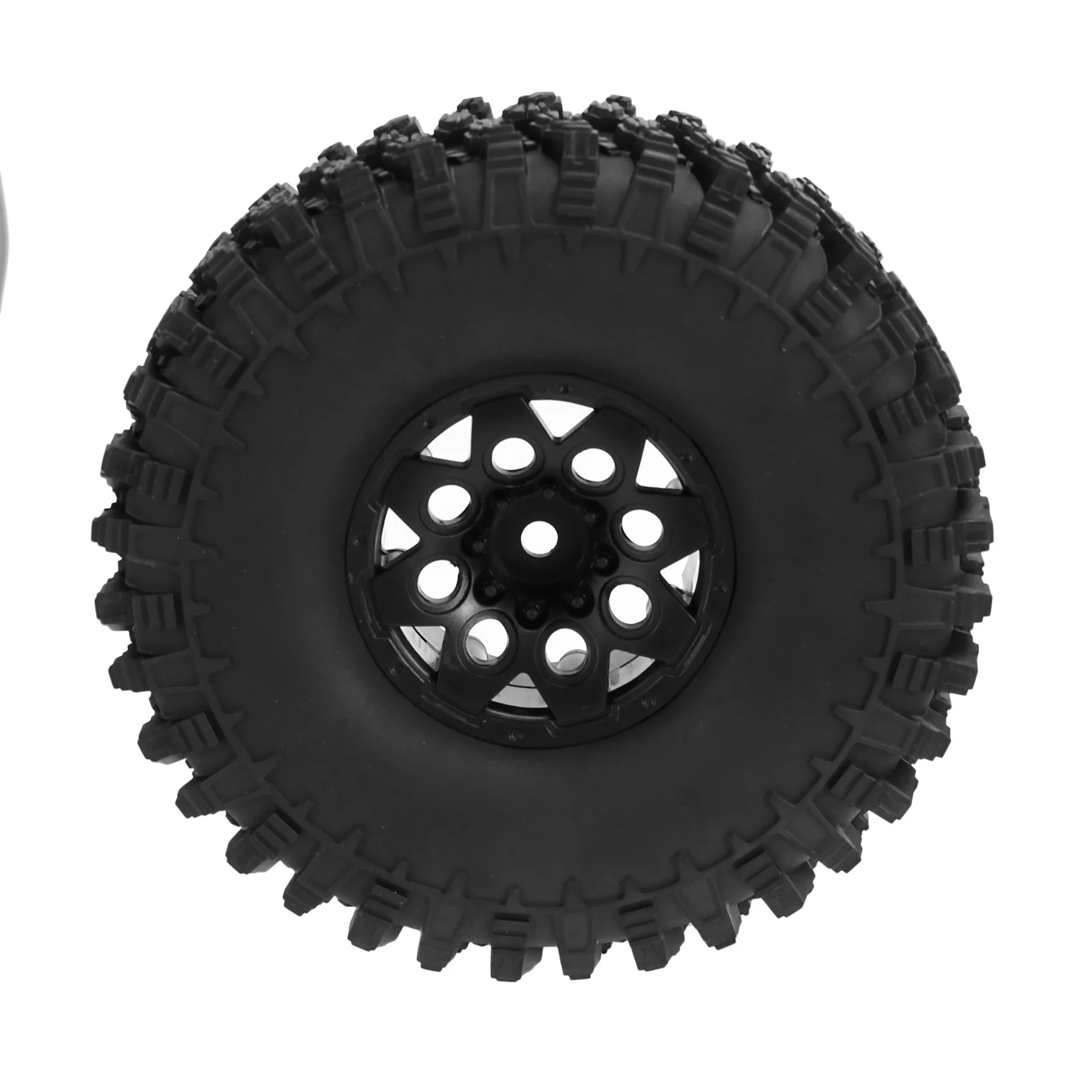 

A45F-4PCS 120 мм 1,9 комплект ободов колес с замком для 1/10 RC гусеничного автомобиля Traxxas TRX4 RC4WD D90 Axial SCX10 II III Redcat MST