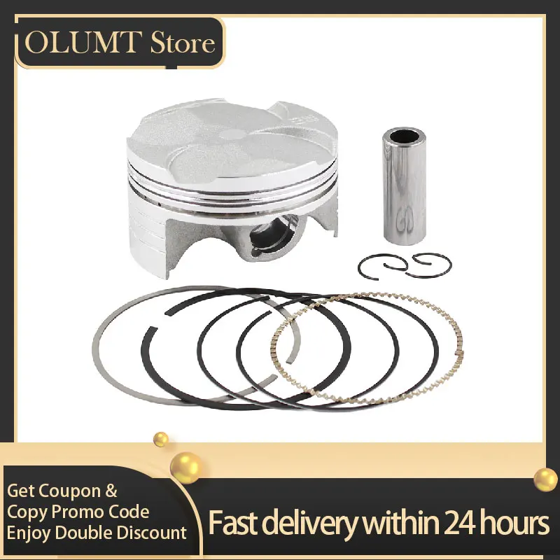 1Set Motorcycle Accessories Cylinder Bore Size 67mm Piston Rings Full Kit For HONDA CBR600 F5 CBR 600 2006 13101-MEE-000