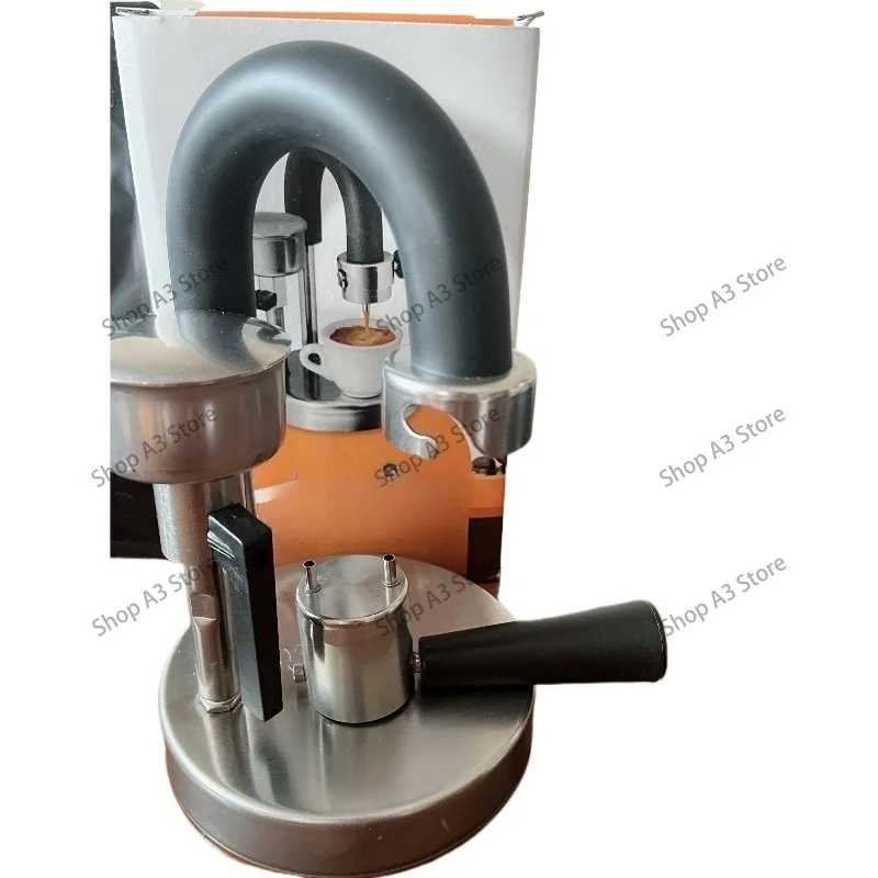 Stainless Steel Moka Pot Espresso Maker Stovetop Coffee Brewer for Home Office Rich Aroma
