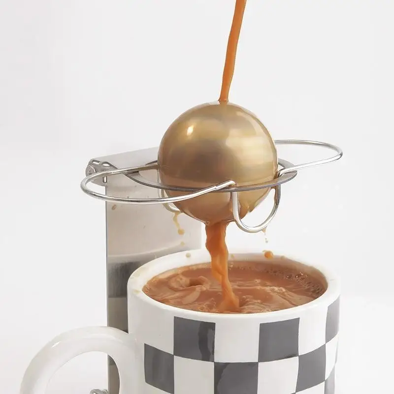 Cooler Espresso Machine Accessories Espresso Ball For Espresso, Stainless Steel Espresso Chilling Ball Espresso