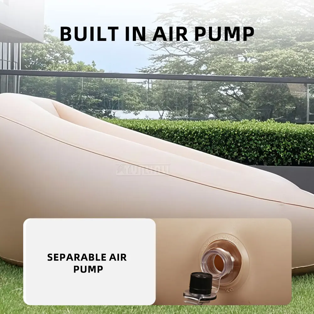 Outdoor Inflatable Sofa, Camping Self-Inflating Sofa, Home Inflatable, Single Inflatable Lounge Chair, Sofa Inflatable