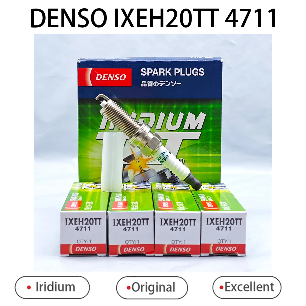 DENSO Iridium Spark Plug IXEH20TT 4711 Replace For SC16HR11, VCH16