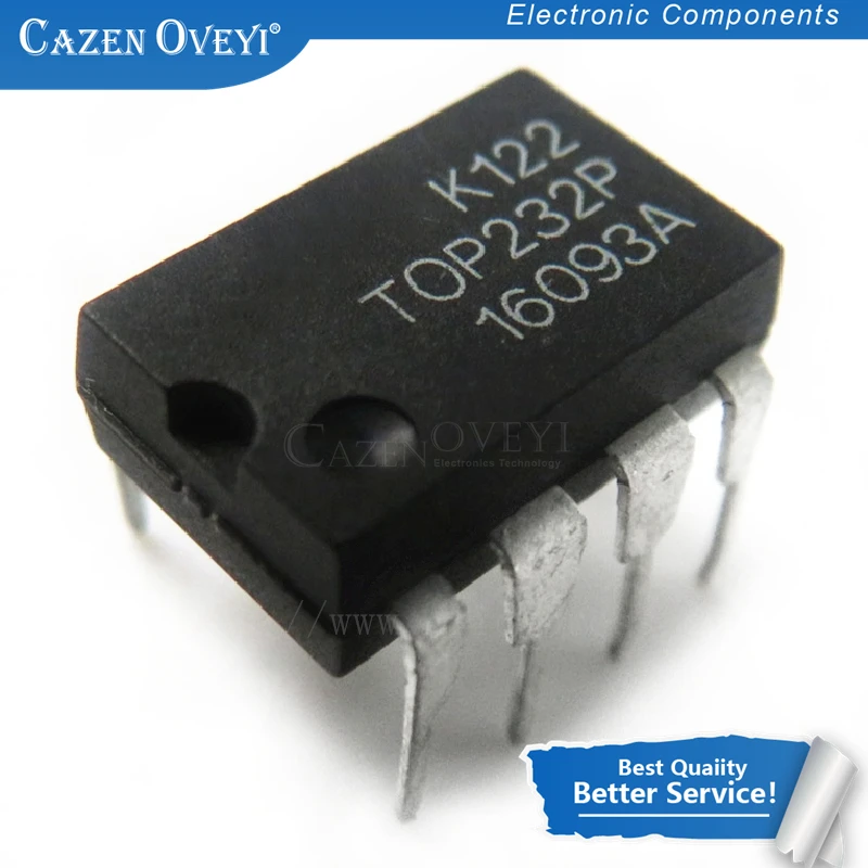 

10 шт./партия TOP232P TOP232PN DIP-7 DIP-7 TOP232G TOP232GN SMD-7 TOP232