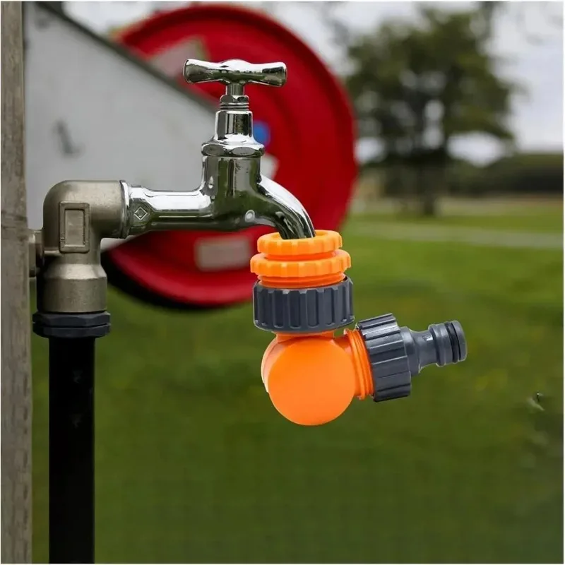 Garden Hose Connector Faucet Adapter For 1/2 Inch Hose Reel Cart Plastic Click-lock Quick ConnectionFor Watering Irrigation Gard