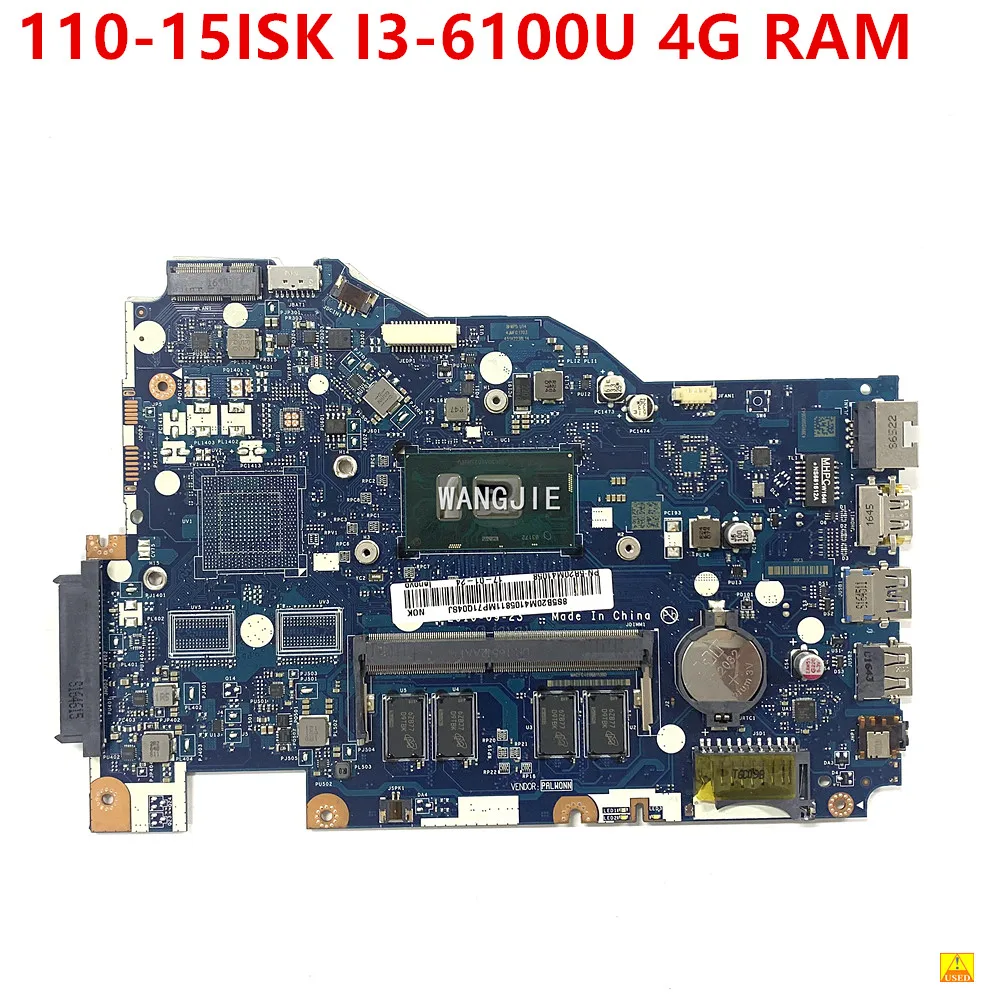 

5B20M41058 BIWP4 P5 LA-D562P для Lenovo Ideapad 110-15ISK материнская плата для ноутбука SR2EU I3-6100U 4G RAM 100% рабочий