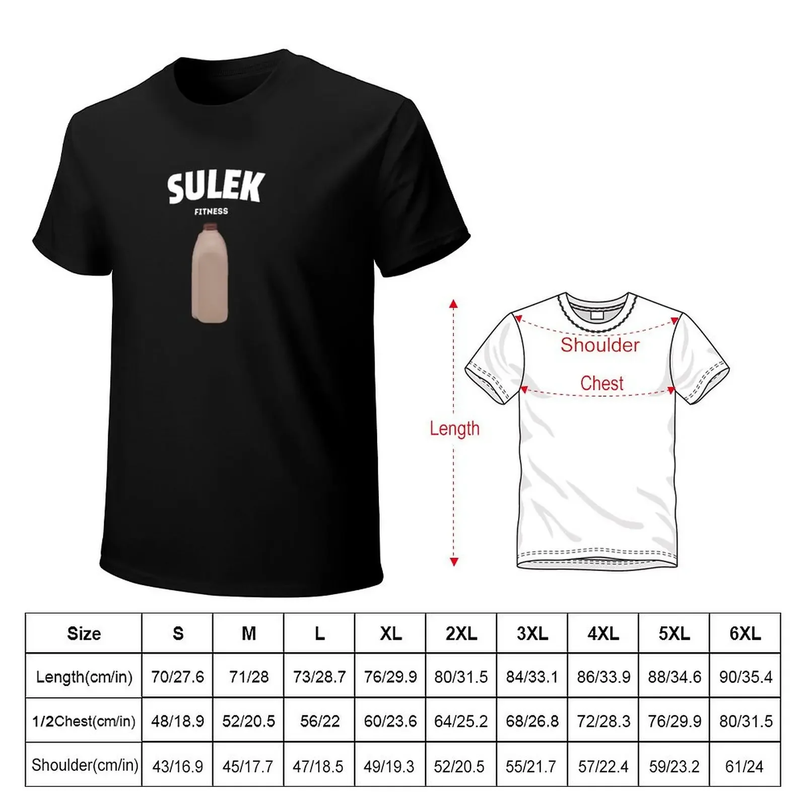 Sam Sulek Chocolate Milk T-shirt kawaii clothes korean fashion summer top mens graphic t-shirts pack