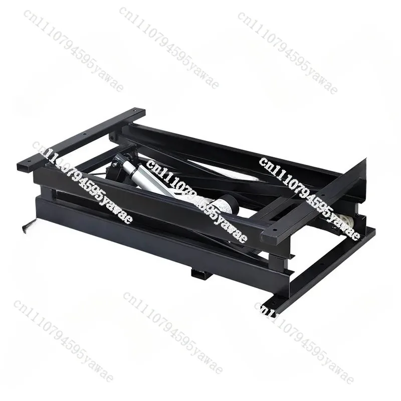 For 24V Electric Lifting Table Hardware Frame, Folding Iron Stand With Wired Remote Control, 300Kg Load For Coffee  Dining Table