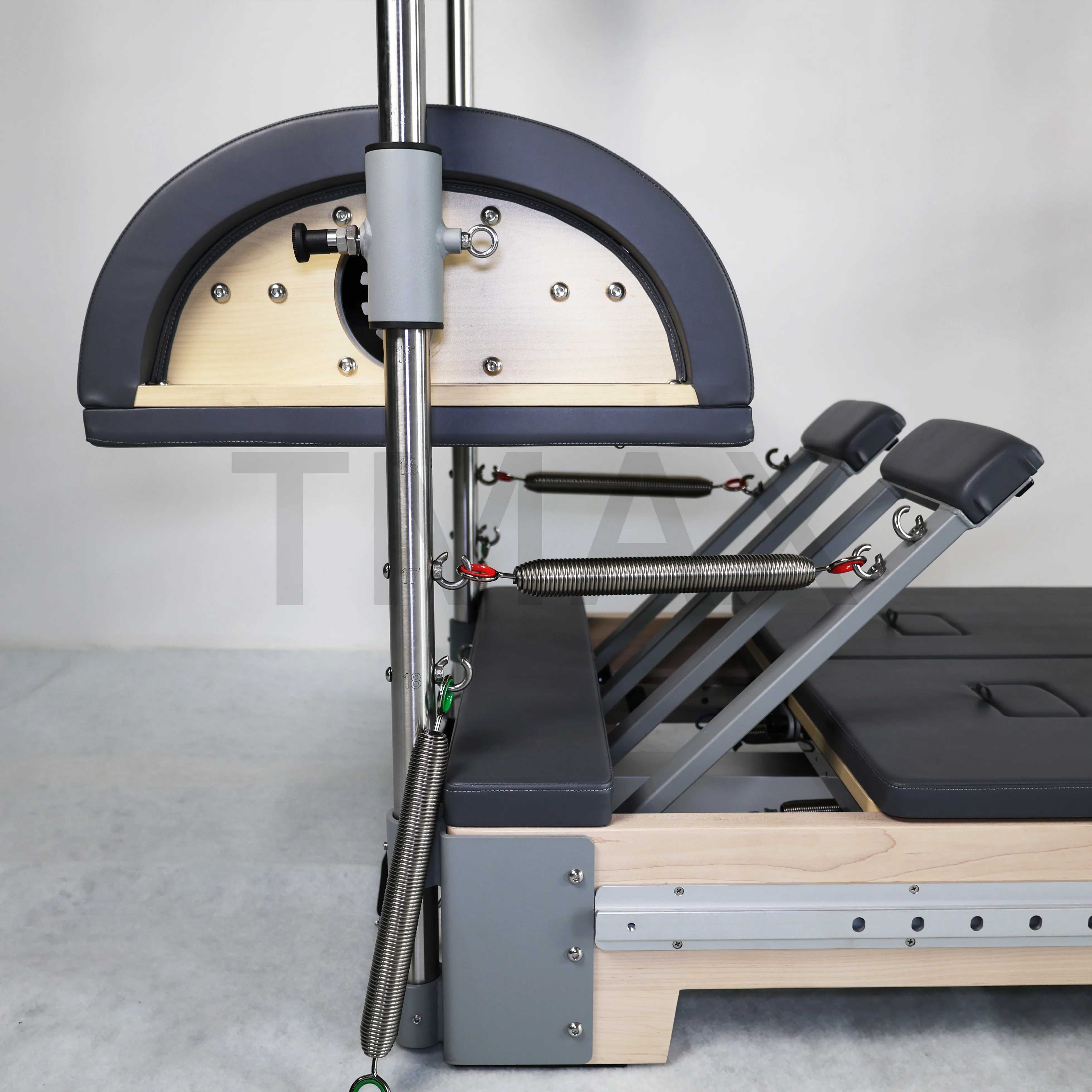 Tmax New Pilates Reformer Maple Wood Crossformer Pilates Core Bed Half Tower Trapeze Maple Wood Pilate Equipment