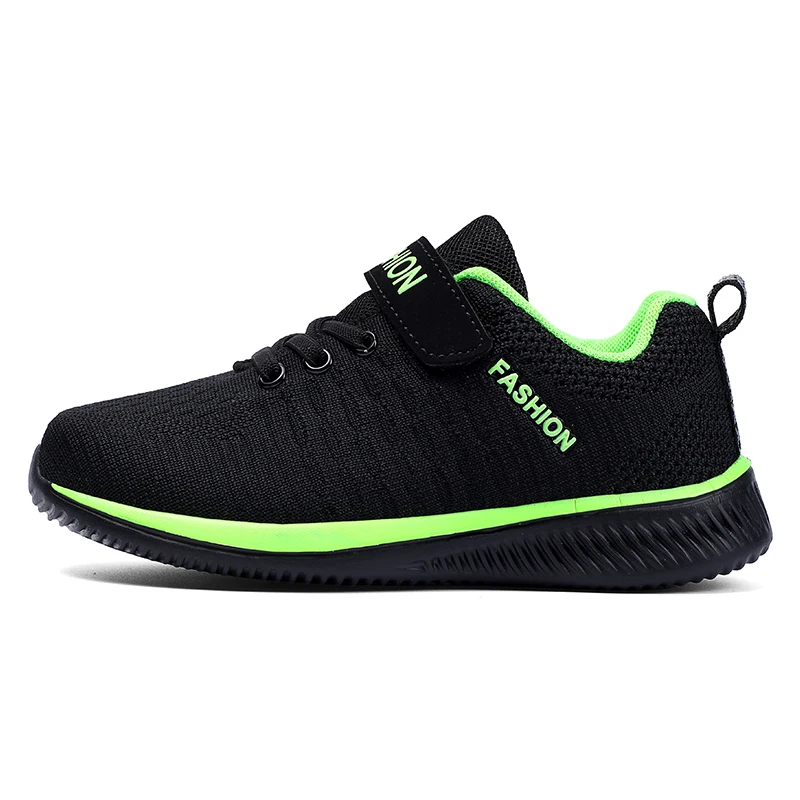 Kinder-Sneaker für Jungen und Mädchen, atmungsaktive Mesh-Laufschuhe, leichte, weiche Sohle, rutschfeste Kindersportschuhe für Schule und Outdoor-Aktivitäten. – Detail 2