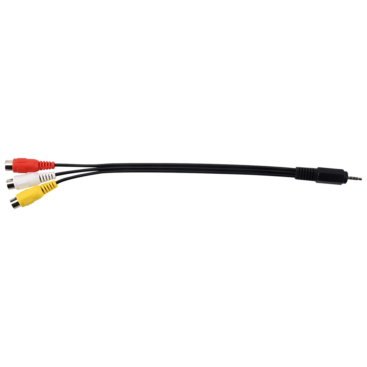 最高の 2.5mm ミニ AV オス - 3RCA メス M/F オーディオ ビデオ ケーブル ステレオ ジャック アダプター コード