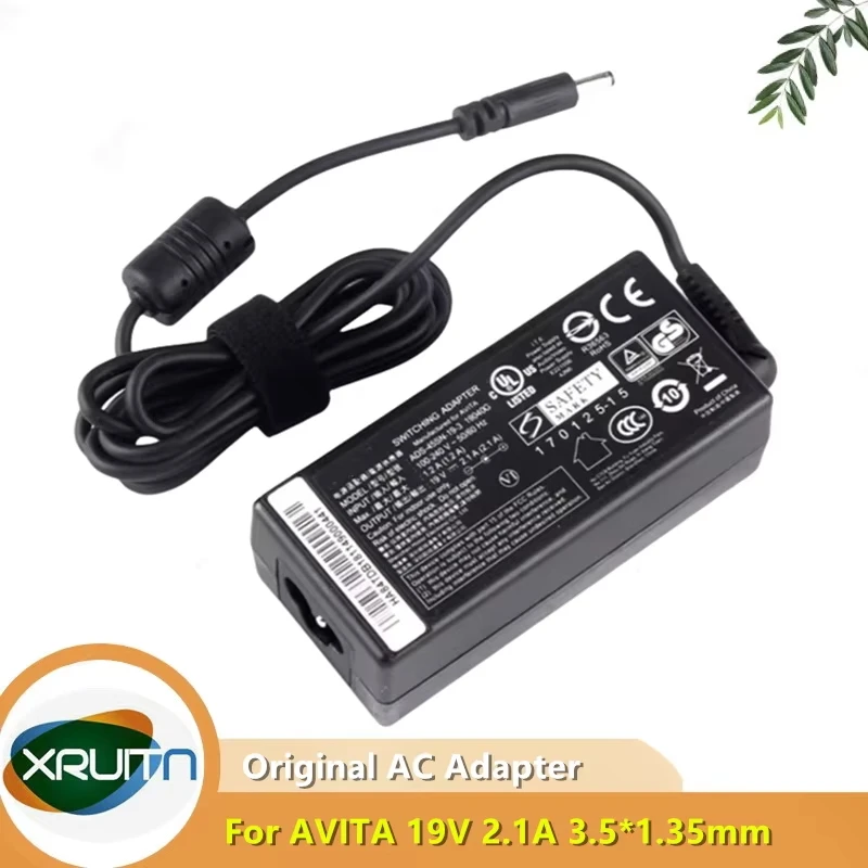 

Original ADS-45SN-19-3 19040G AC Adapter for AVITA NS13A2 NS14A6 NS14A8 WT9M10 with 3.5x1.35mm tip PC / Tablet Power Adapter