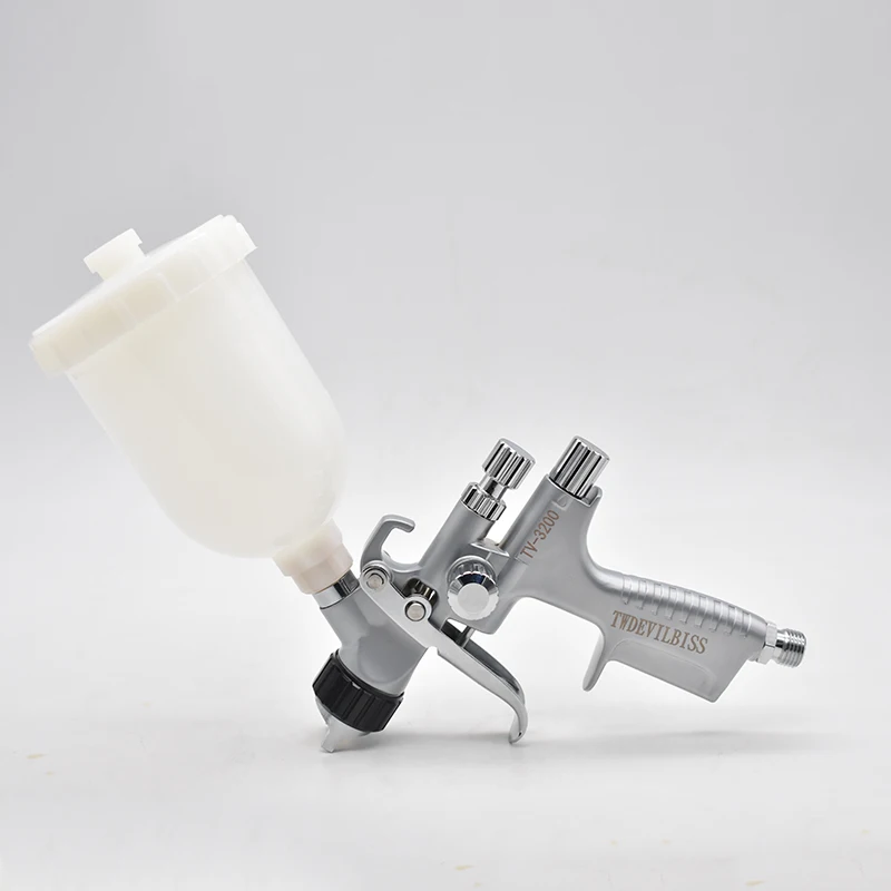 spray paint airbrush paint sprayer hvlp spray gun TV-3200 0.8/1.0MM 250ml cup Spot Repair Painting Tool apply to car paint spray