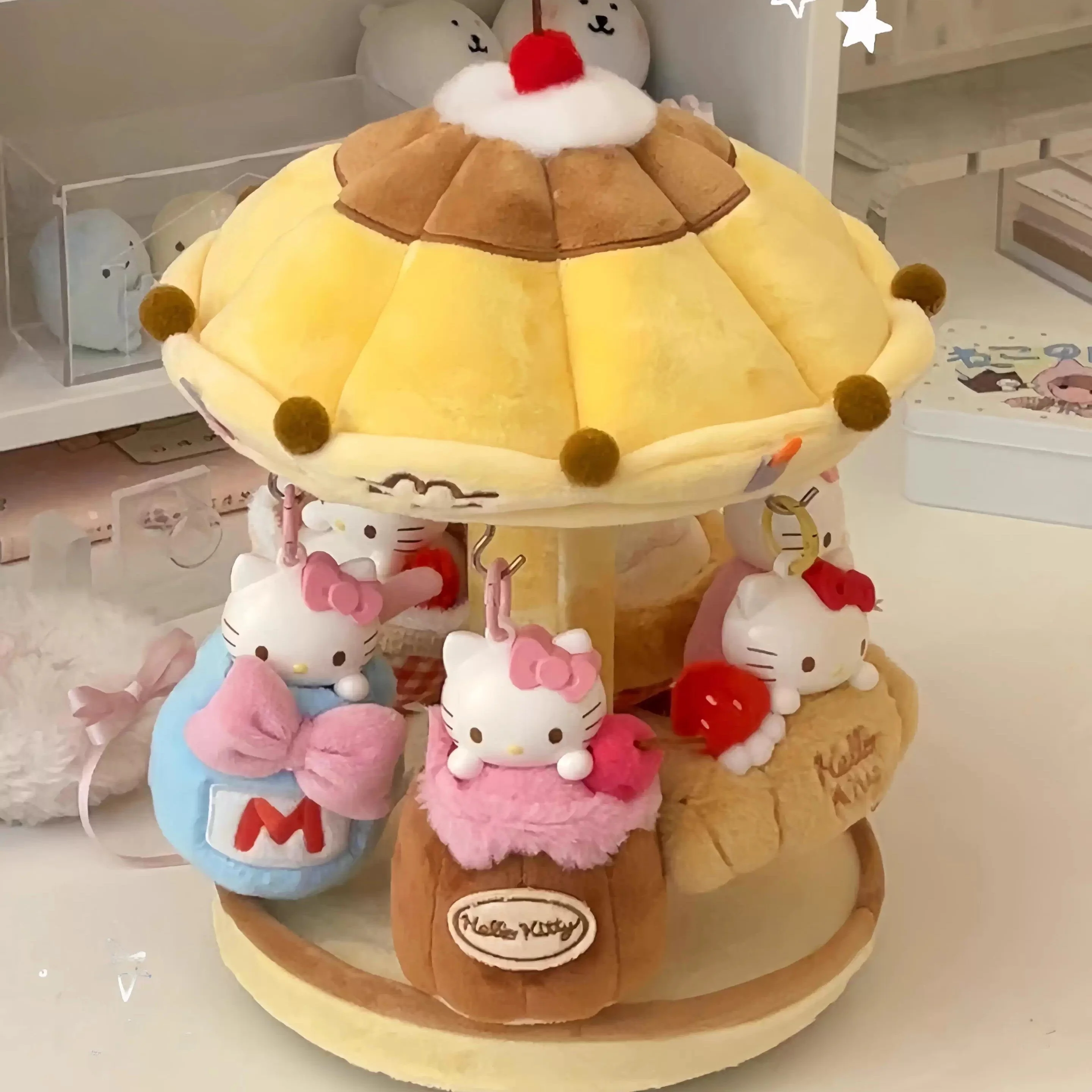 decorative-rotating-cotton-candy-house-dollhouse-plushie-girlfriend-decorations-spinning-teacup-ride-wooden-toy