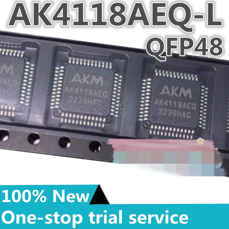 2-50pcs %New AK4118AEQ-L AK4118AEQ QFP48 AK4191EQ-L AK4191EQ QFP64 digital audio transceiver chip IC