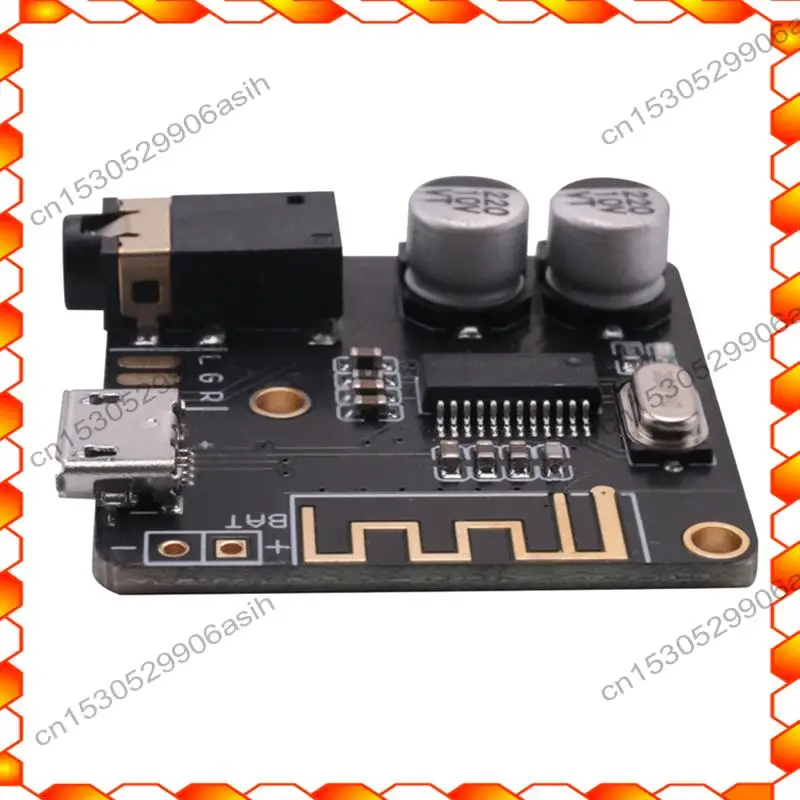 -AT52 BT5.0 オーディオモジュール MP3 Bluetooth オーディオデコーダボードロスレスカースピーカーオーディオアンプボード DIY オーディオレシーバー