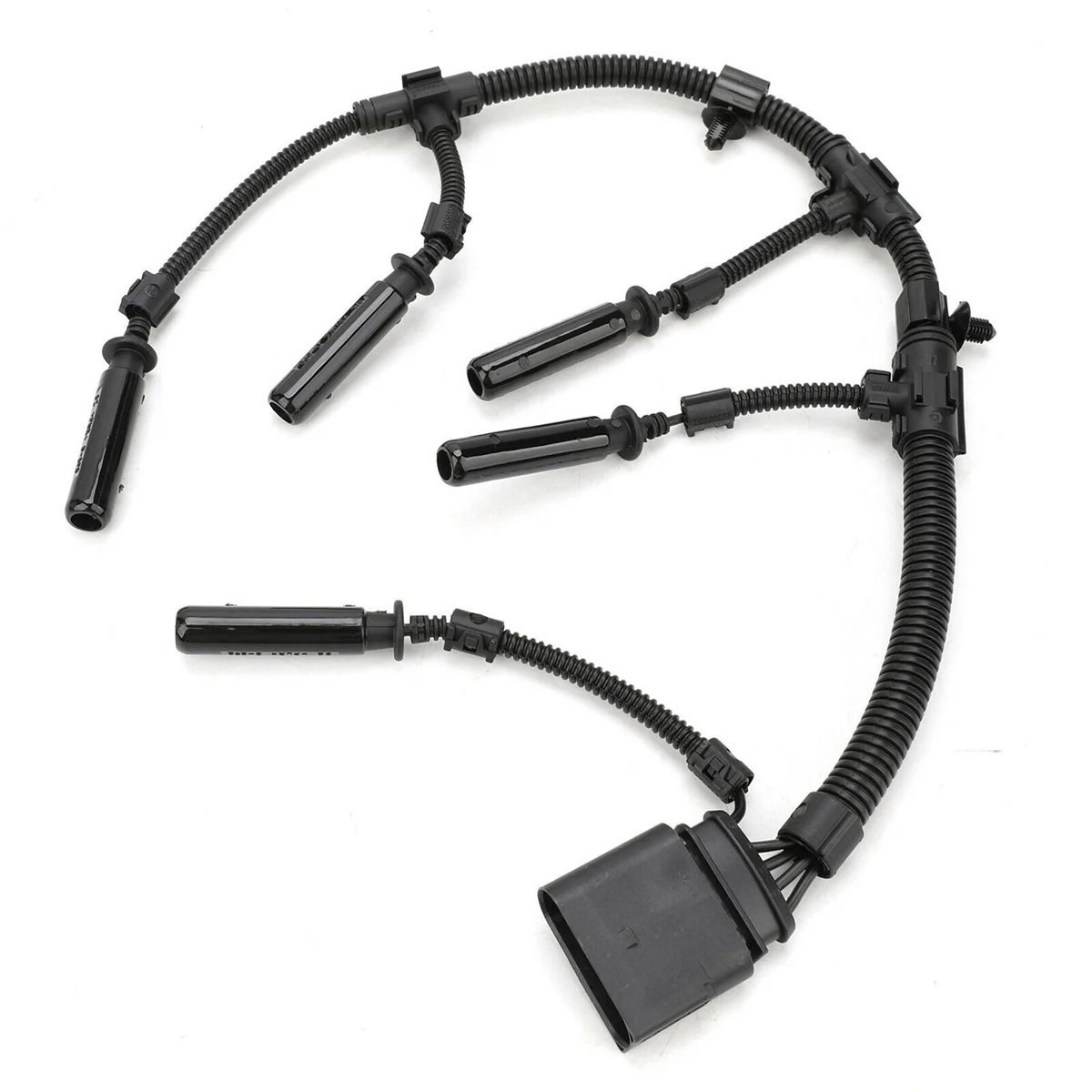 3X Car Glow Plug Bridge Wiring Harness for - Transporter 2.5 TDI 2003-2010 070971277B