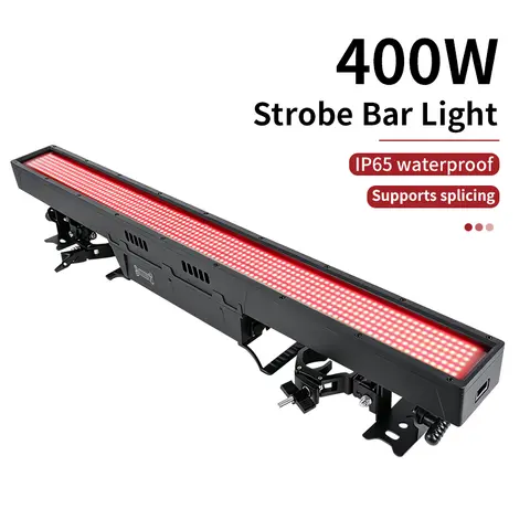400W outdoor IP65 led pixel bar light DMX512 Control waterproof dj led strobe light with Atomization function