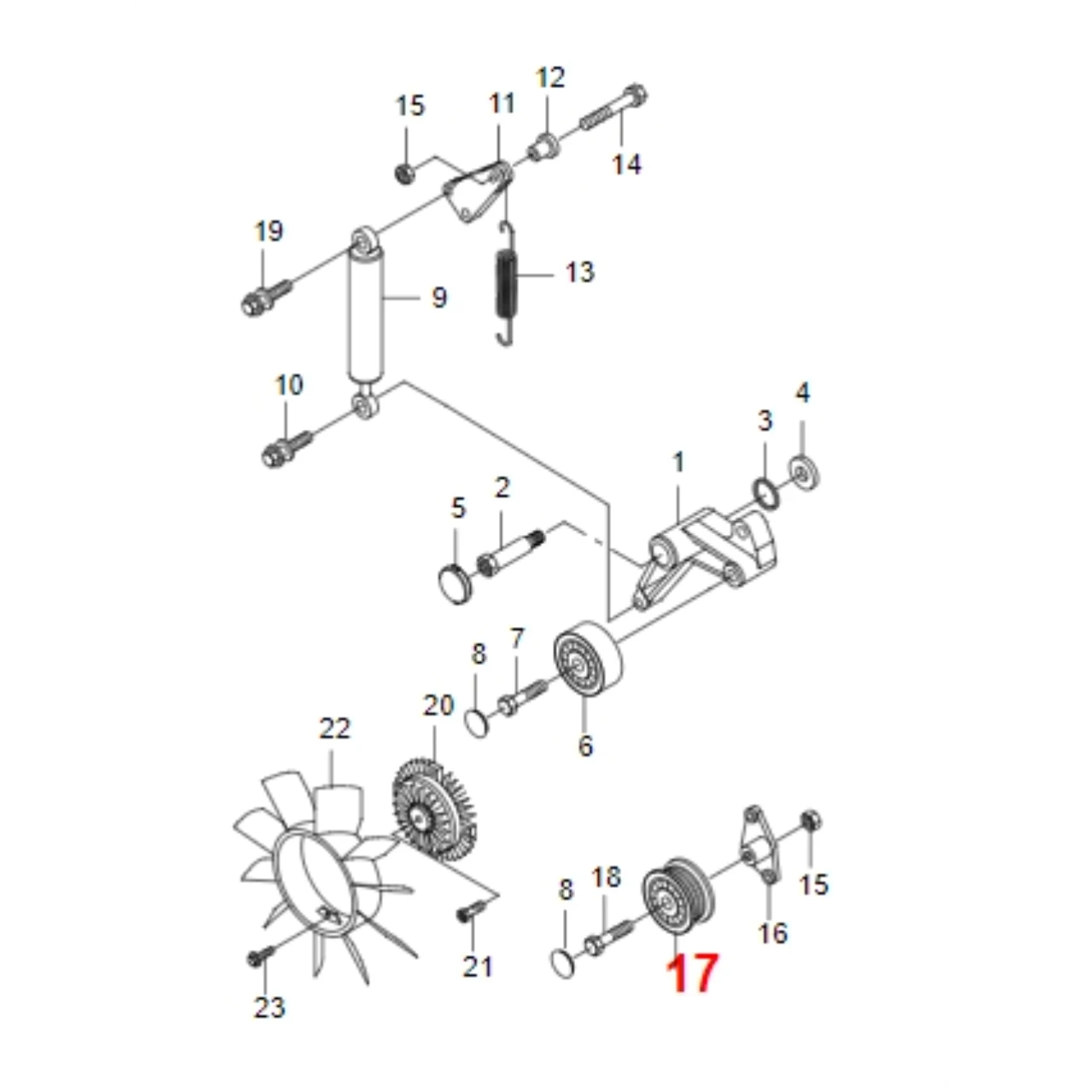 محرك منفاخ آسى لسانج يونج أكتيون كيرون روديوس/ستافيك 6811109150 #2