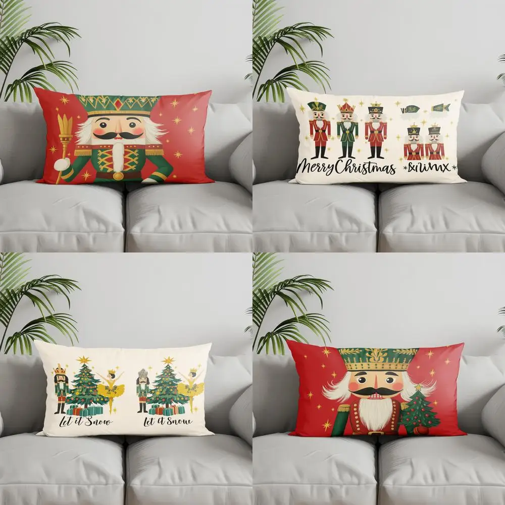 ديكور المنزل كسارة البندق والنجوم وسادة مستطيلة مناسبة للأريكة غرفة نوم غطاء وسادة السيارة وسادة الظهر المستطيلة