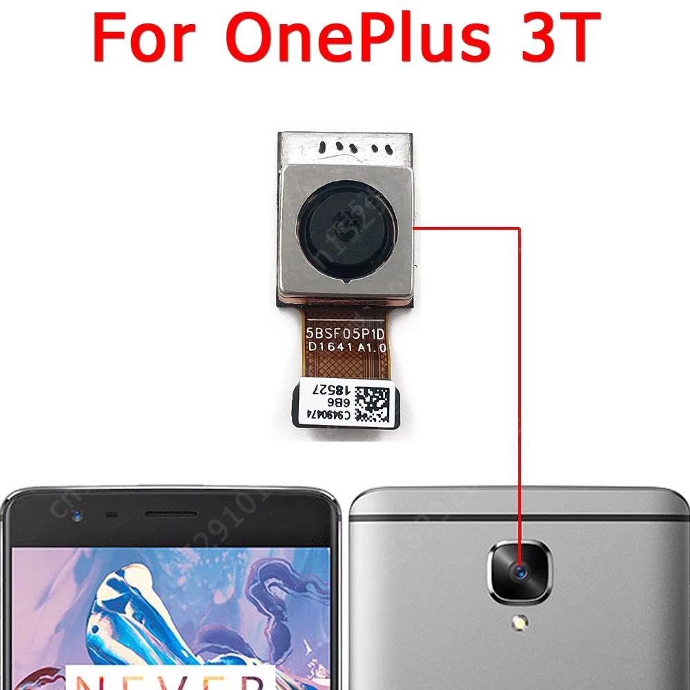 Selfie-Rückfahr kamera für oneplus 5 5t 1 3 3t eins plus 6 6t Rückansicht Frontkamera modul Ersatzteile Flex kabel