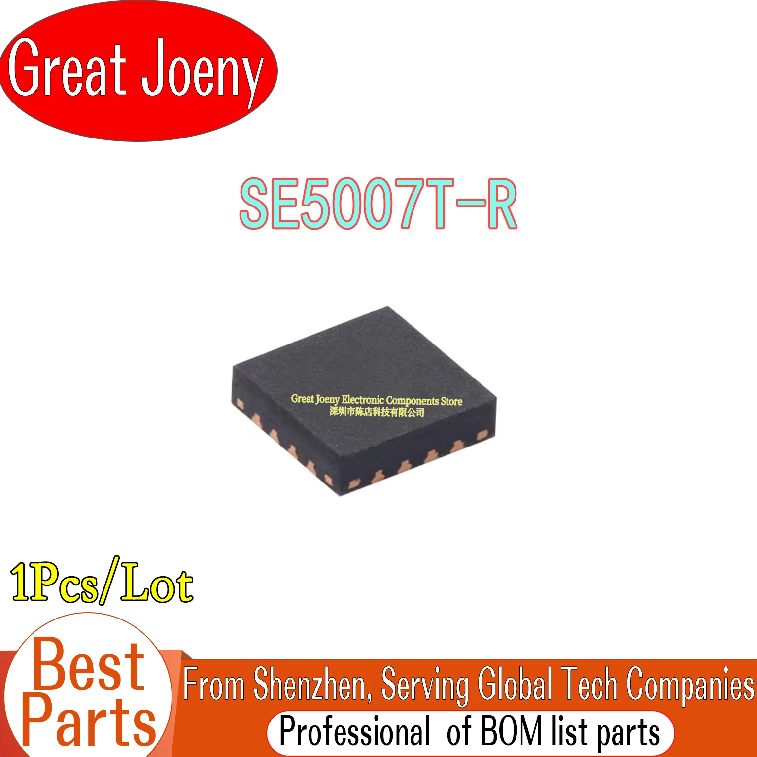 100% New Original 5007T SE5007T-R SE5007T IC Chipset QFN-16