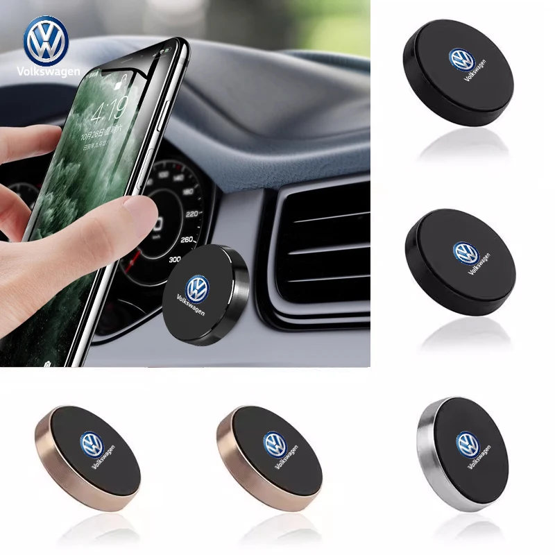 Magnetic Phone Car Holder Stand Universal Magnetic Mount for Volkswagen Jetta MK5 MK6 Golf-4 5 6 7 Passat 3B7 POLO CC Touran