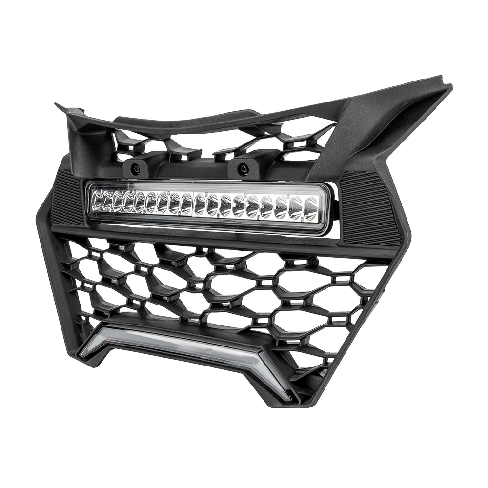 

Передняя решетка со светодиодной подсветкой, полипропиленовая решетка радиатора с регулируемой световой панелью для Can-am Maverick R и Maverick R MAX 2024-2025