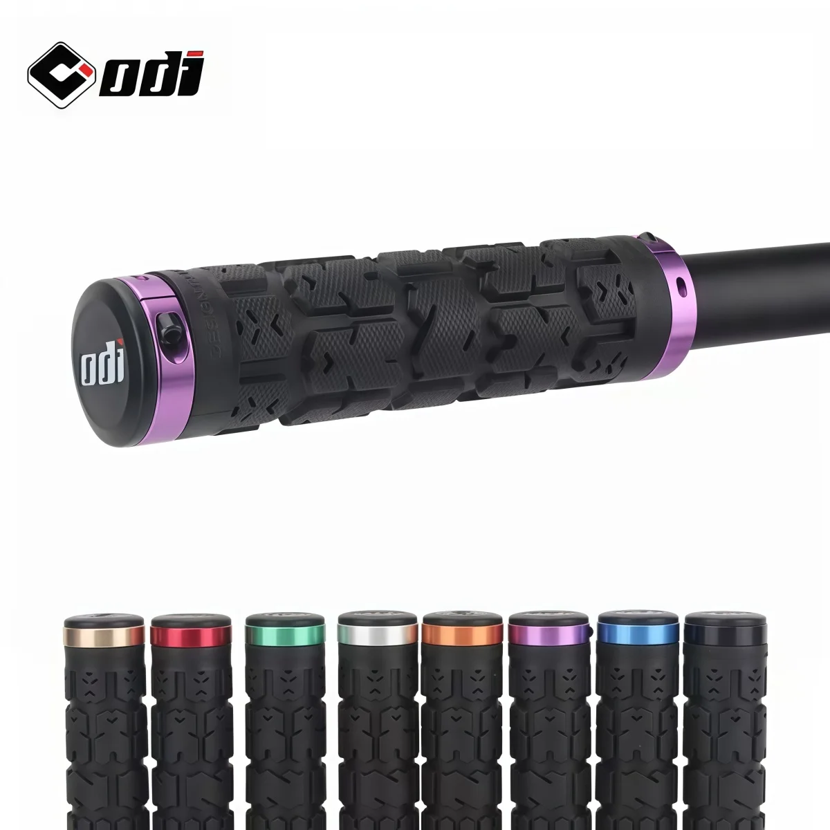 

ODI RG01 Non-Slip Hardened Composite Material 22.2mm Lock-On Handlebar Grips For MTB / Folding Bike / Downhill & Racing