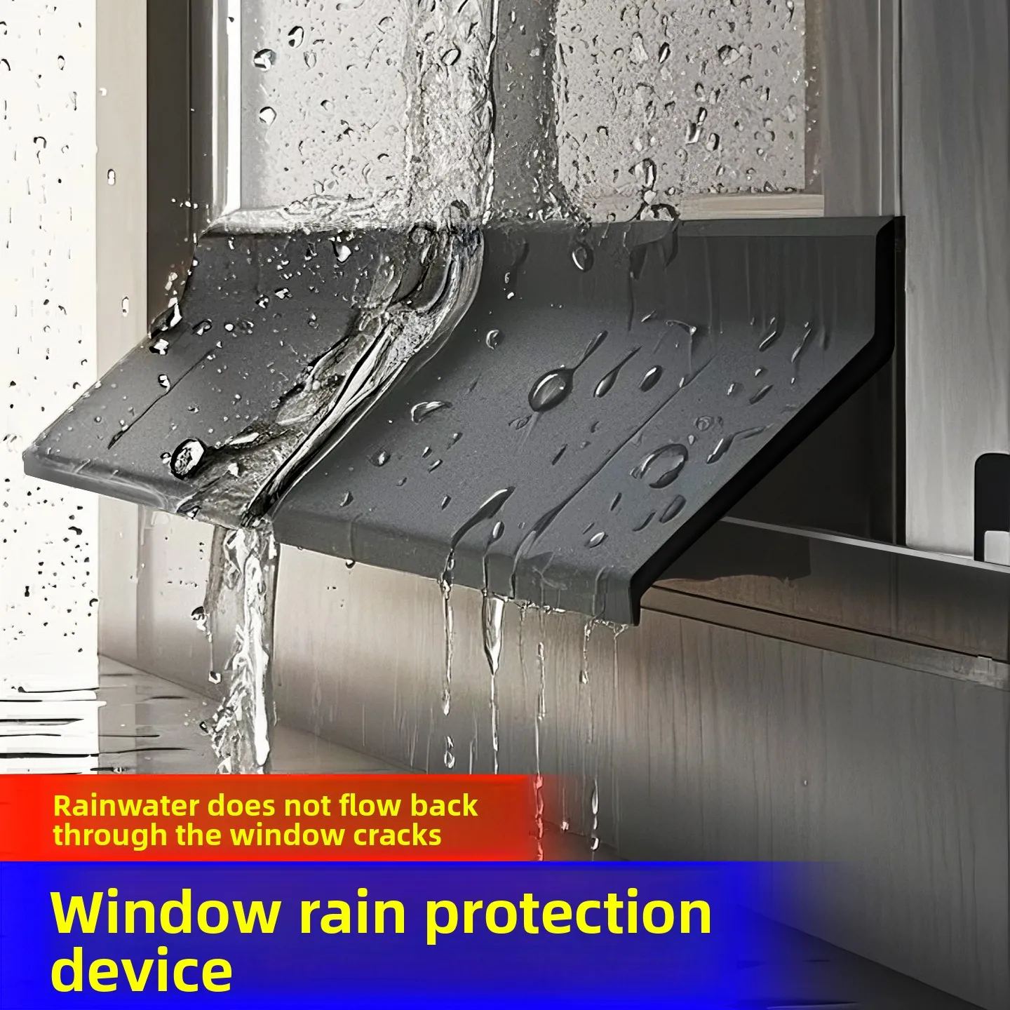 Window Water Retaining Strip, Rainproof Baffle, Rainproof Artifact, Rainproof Backflow, Outdoor Window Seam, Anti-seepage Water