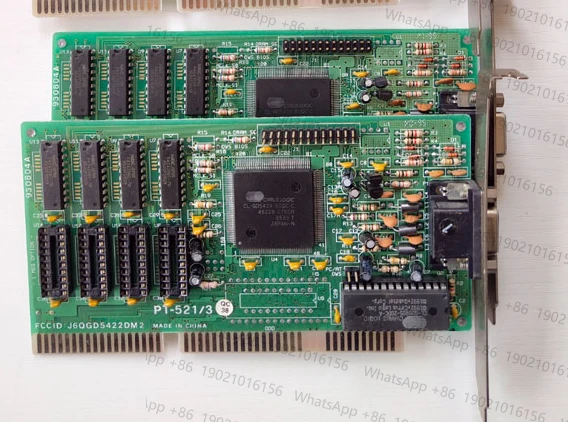 

second-handIndustrial control graphics card CL-GD5424 15 pin VGA CIRRUSLOGIC