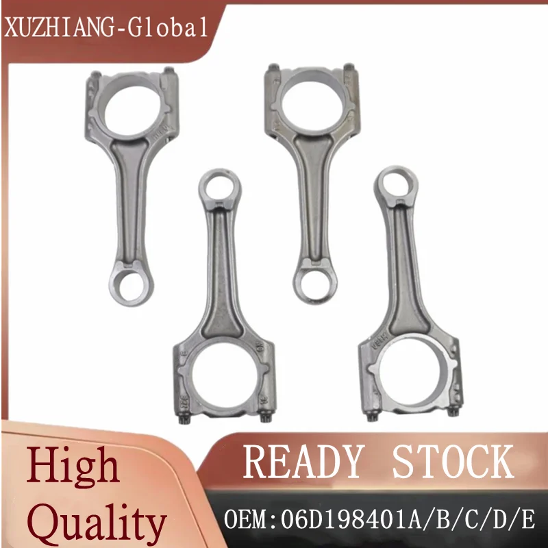 bielles-de-moteur-flambant-neuves-4-pieces-06d198401a-b-c-d-e-pour-audi-a3-a4-vw-gti-passat-20-tfsi-bpy