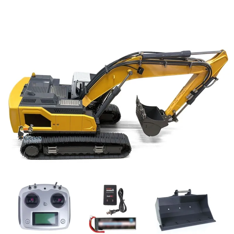 US SALE Hydraulic RC Excavator RTR 1/14 for 945 Remote Control Trucks Construction Vehicle Model Toys