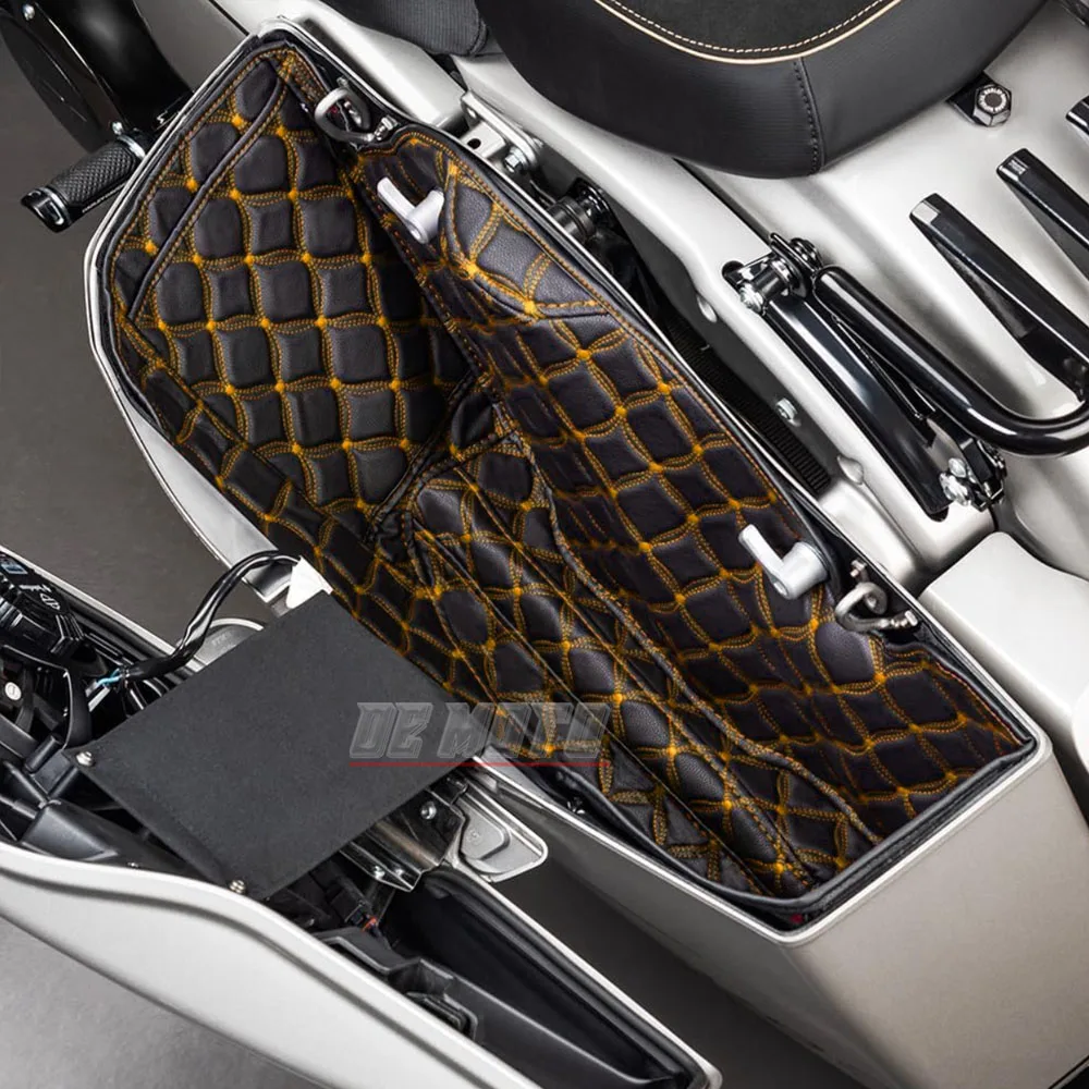 NEW Motorcycle Premium Fitted Saddlebag Lining For Harley Touring CVO Street Glide FLHX FLHXSE 2023 2024 Street Sliding