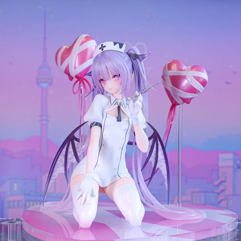 Pink Charm Anime Beautiful Girl Nurse Uniform Eve SWEET TOXIC Ver. 1/6 PVC Action Figure Adult Collectible Model Doll Toy Gift