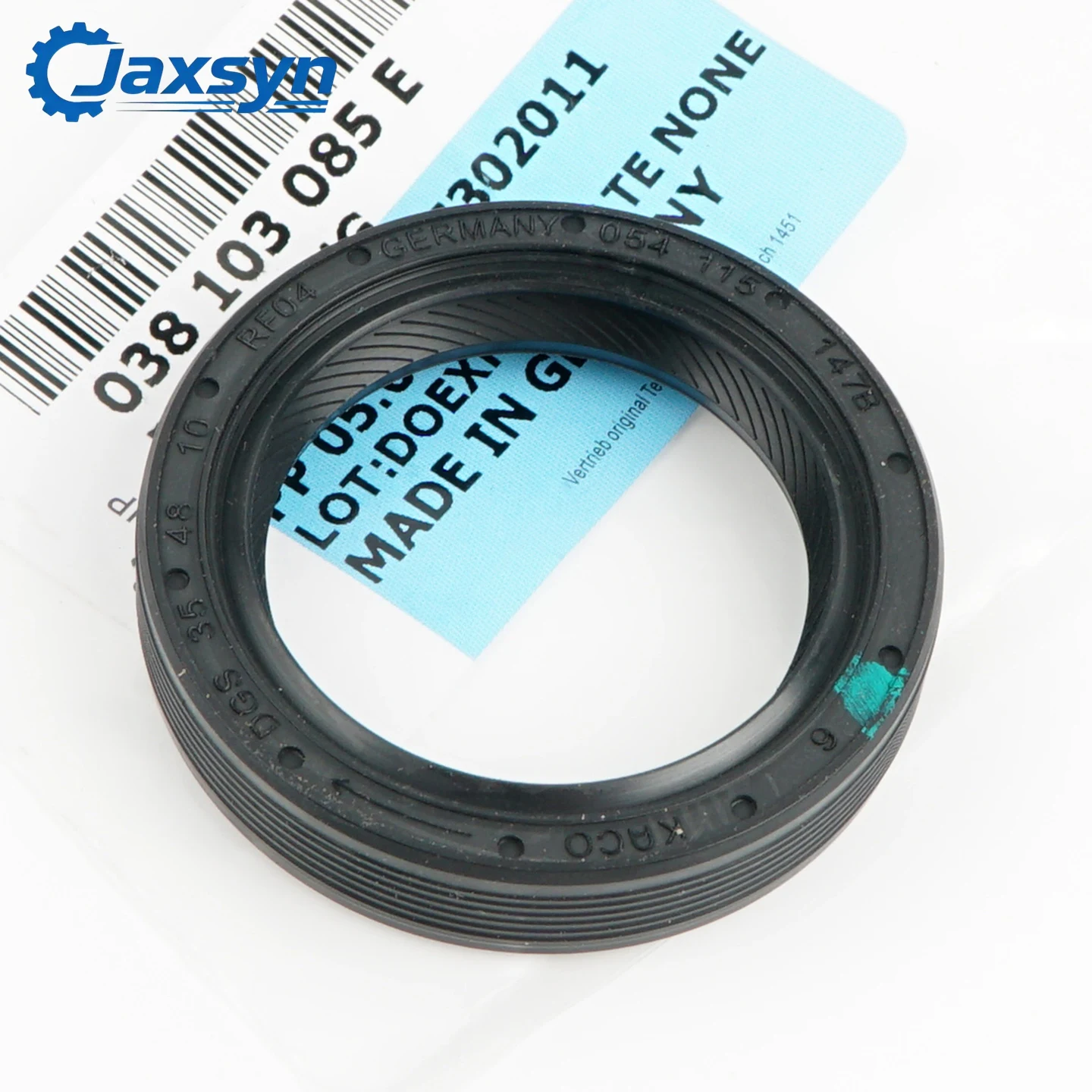 

038103085E 35X48X10 Front O-Ring Camshaft Oil Seal Crankcase Vent Valve Seal for VW Multivan Golf Passat Scirocco Jetta Beetle