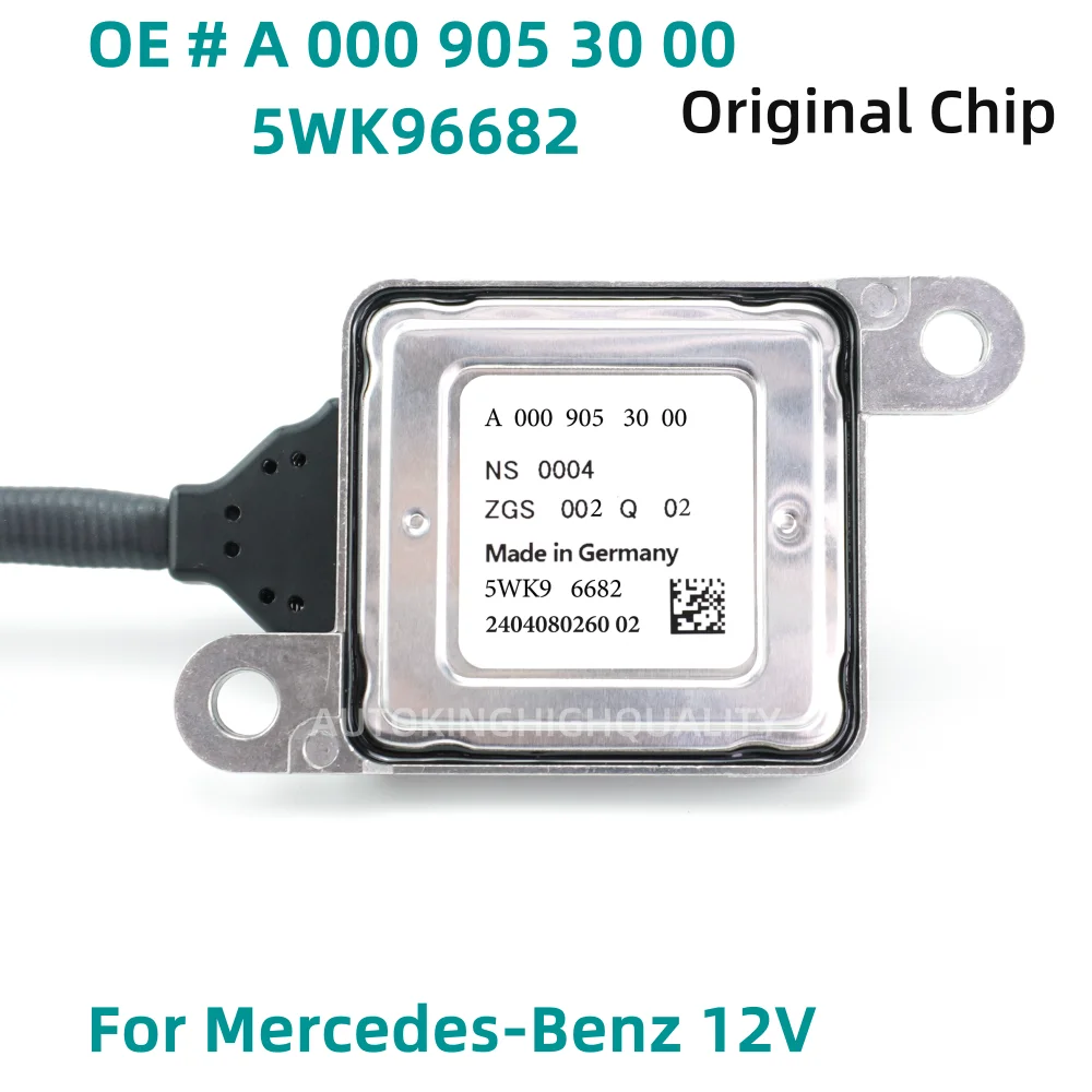 

5WK96682 A0009053000 NEW Nitrogen Oxide NOX Sensor For Mercedes-Benz C200 W205 S205 W166 X166 R172 E400 E350 GLK250 ML350 11-17