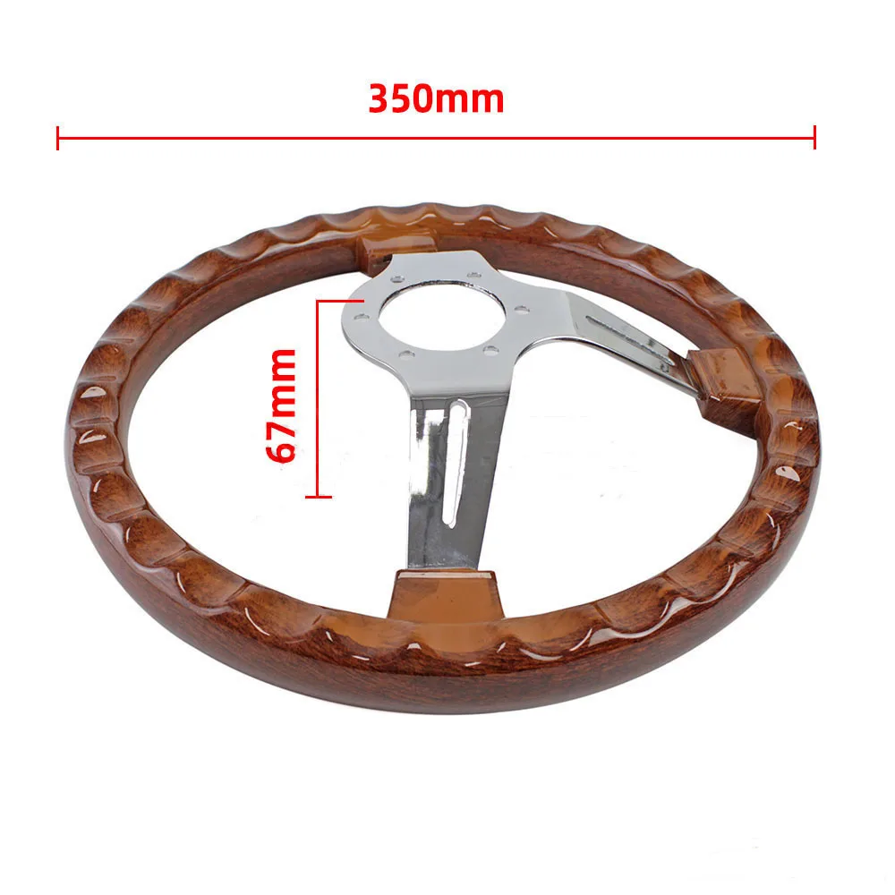 Universal Modification Rivet Retro ABS Electroplated Personalized Competitive Steering Wheel Tools Racing Sports Steering Wheel