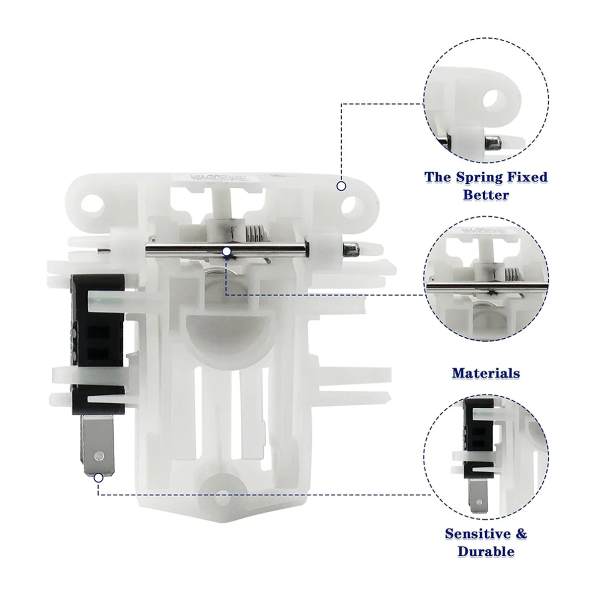 DW80F600UTS DW80J3020US Door Latch,DD81-02132A DD81-01629A Dishwasher Door Latch for Samsung Dishwasher Door Latch