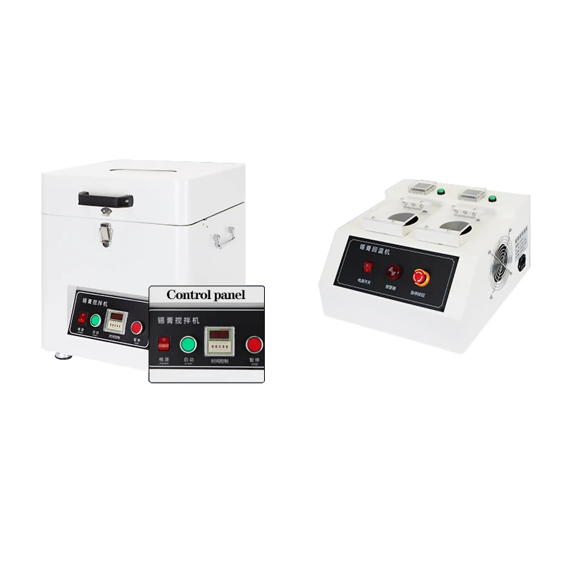 Smt Production Line Machine Automatic Solder Paste Mixer Mix Evenly 220V Solder Paste Mixing Machine for Solder Paste Depositing
