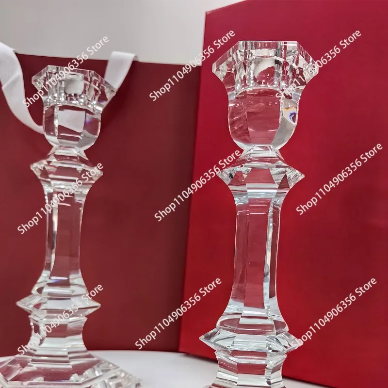 

for Modern Baccarats Crystal Candle Holders With for Weddings Nice Gift Box Packed for Decoration