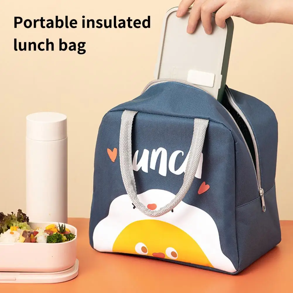 Lunch Box Bag Thicker Lunch Bag Reusable Insulation/Cold Preservation Durable Long Lasting Lunch Pouch