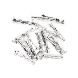 200pcs/sets Pitch 2.54mm 1 Pin Single Row Dupont Jumper Wire Cable Female Pin Connector Terminal for Dupont Jumper Wire Cable