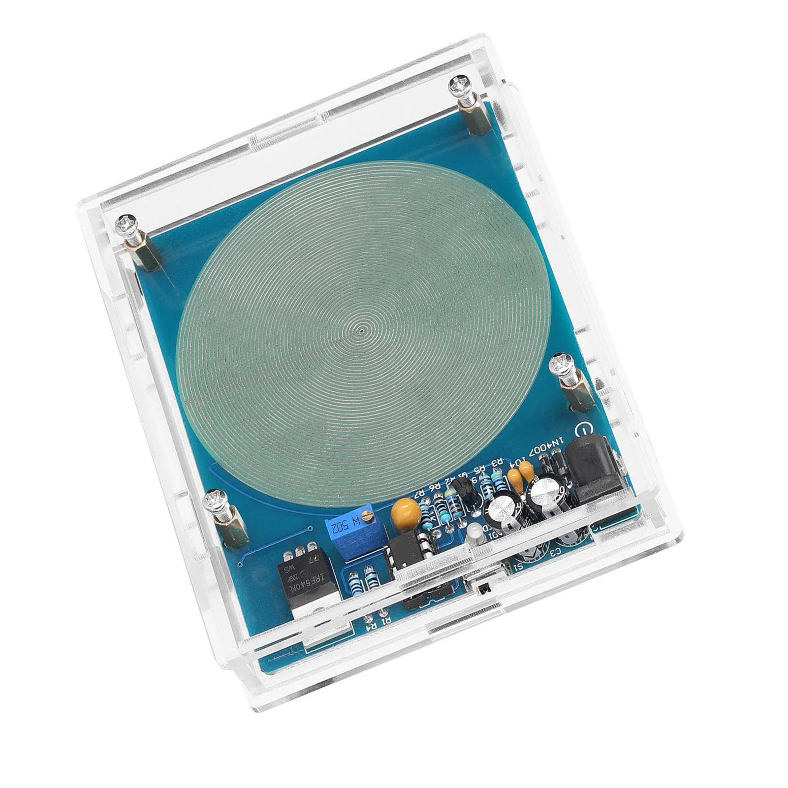 Generator Resonansi Gelombang Schumann 7.83Hz Resonator Audio Pulsa Frekuensi Ultra-rendah Antarmuka USB dengan Lampu Indikator ON OFF Fu