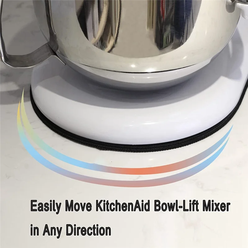 ABKR-Sliding Mat For Kitchenaid Mixer , Mixer Mover Slider Mat Pad For Kitchenaid 4.5-5 Qt Tilt-Head Stand Mixer