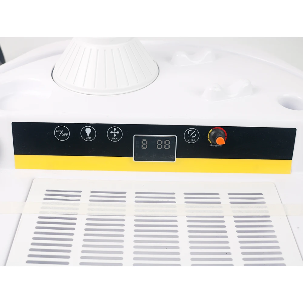 4-in-1 LED Lighting Dental Laboratory Brushless Micro Motor Sandblasting Pencil and Vacuum Cleaner System Machine