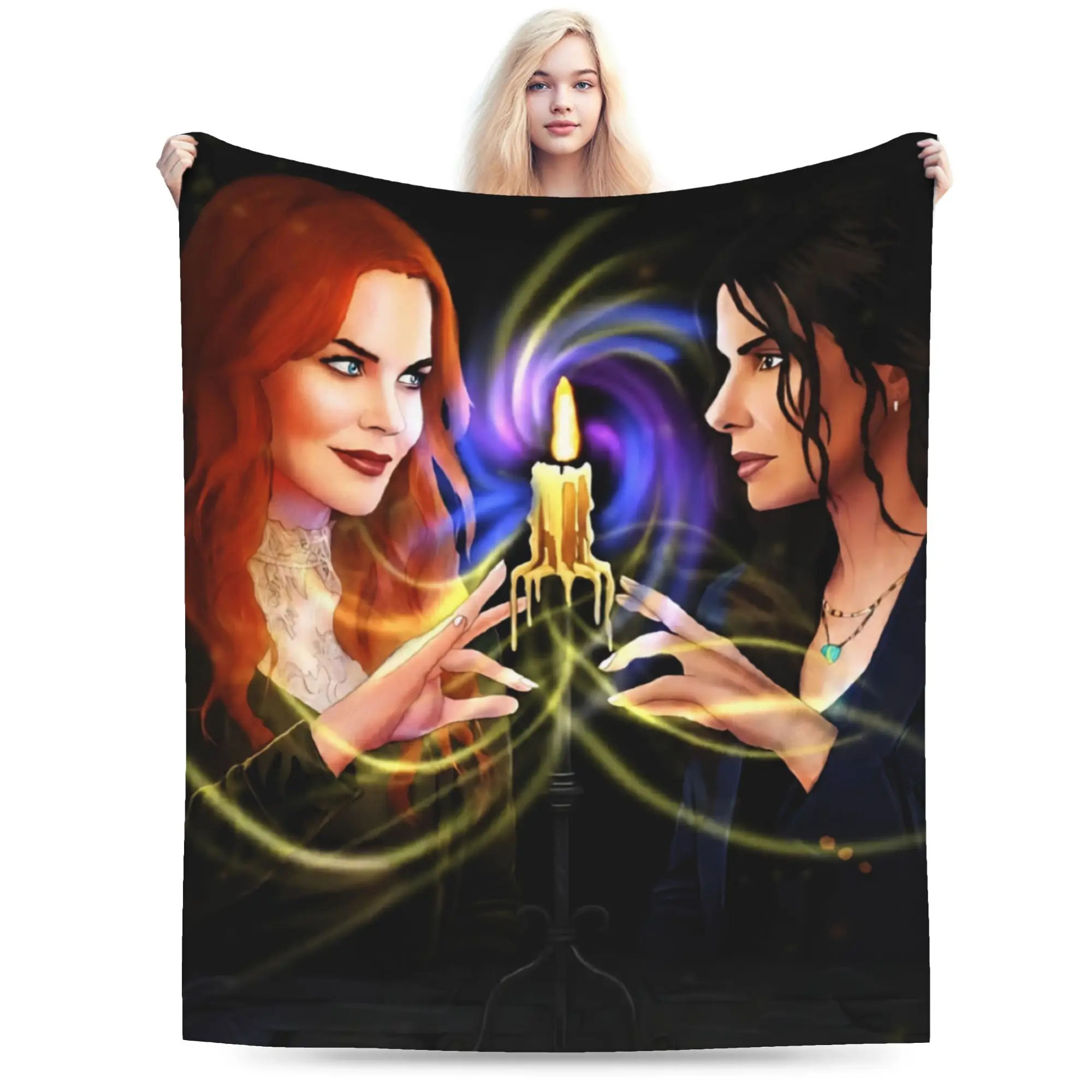 Super Soft Practical Magic 2 Movie 2026 Throw Blanket Premium Fleece Flannel Lightweight  Bed Blanket Warm Plush Blankets