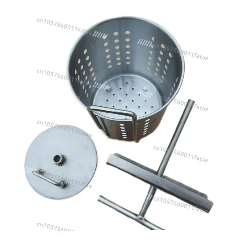 

Manual Stainl Steel Juicer，Fruit Pr Wine Dregs Squeezer，Hand Operated Kitchen Tool for Ing Fruit Juice