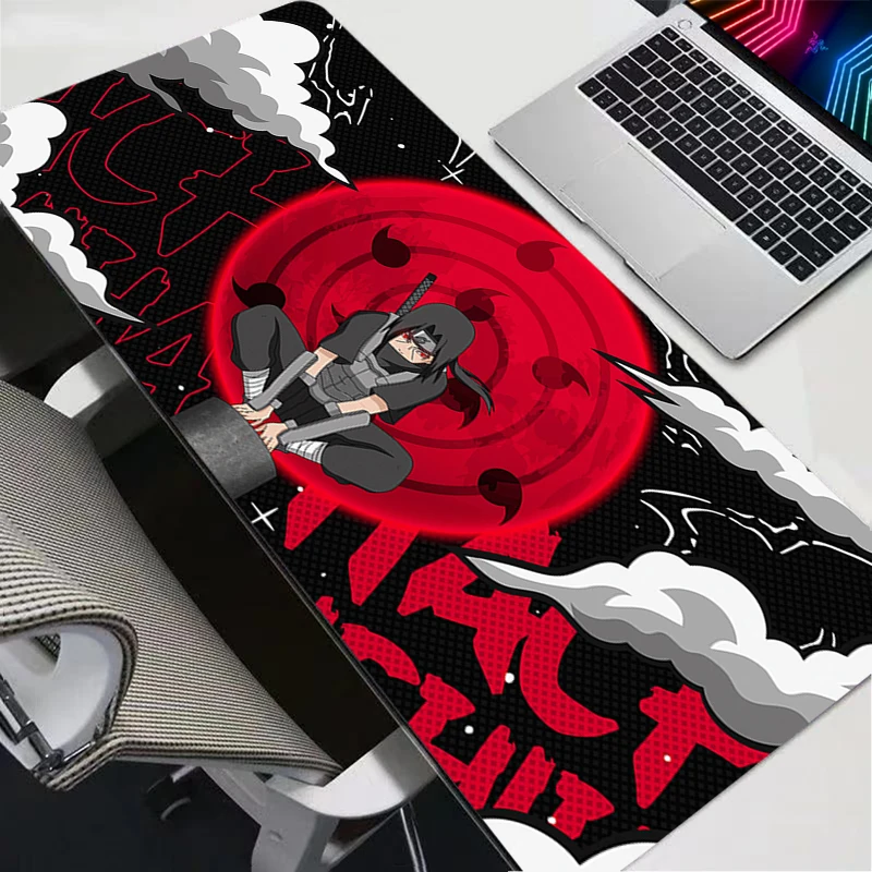 Alfombrilla de ratón grande para Gamer XXL, alfombrilla para teclado de escritorio, alfombra n-narutos, Tapis de goma, Souris Gaming, Notbook, alfombrilla para jugadores de deportes electrónicos