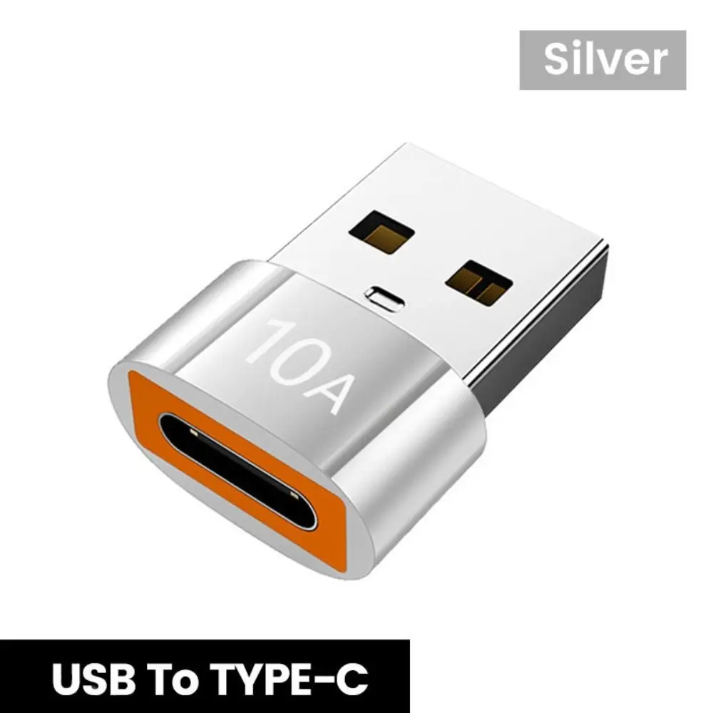 

OTG Adapter USB To Type C Converter Transmission Mini Type C To USB Adapter USB 2.0 Metal Shell Fast Charging Adapter